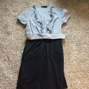 Black and white dress